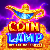 Coin Lamp glowing treasure lamp