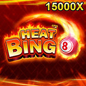 Heat Bingo flaming number card
