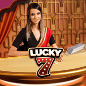 Lucky 7 card guessing table